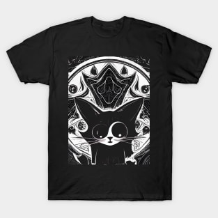 Feline Fantasia: Embark on a Journey into the Enchanting Realm of Cats and Inspiring Artistry T-Shirt